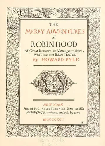 Robin Hood - Howard Pyle (1883)